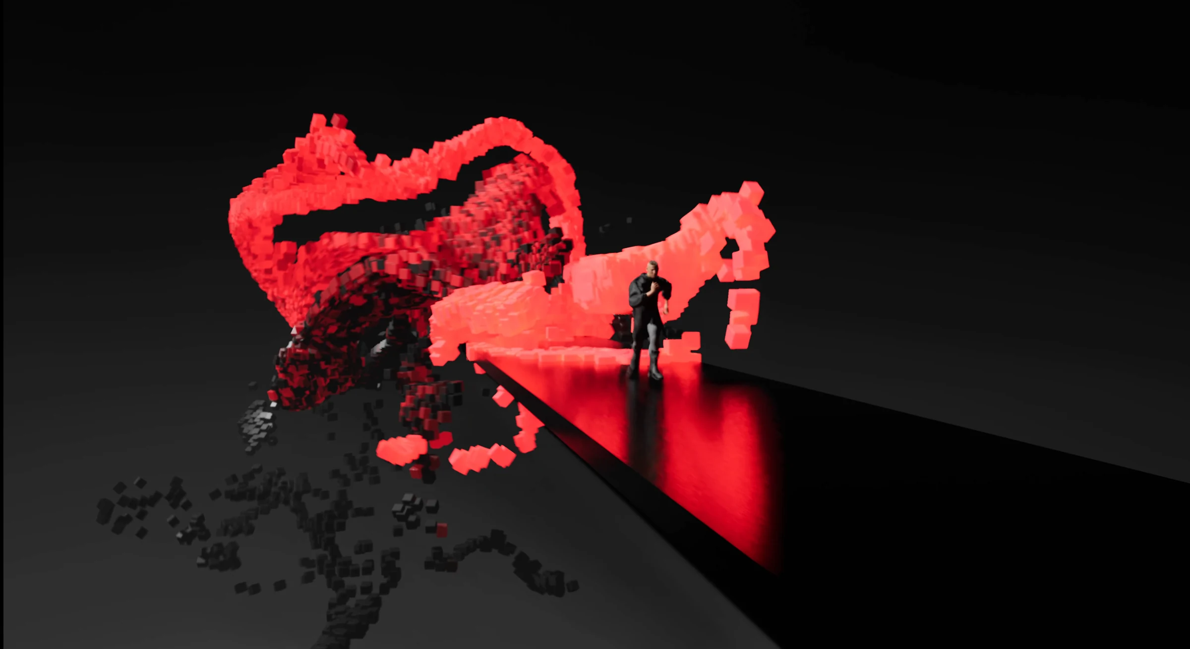 The pursuit / a bridge through the void