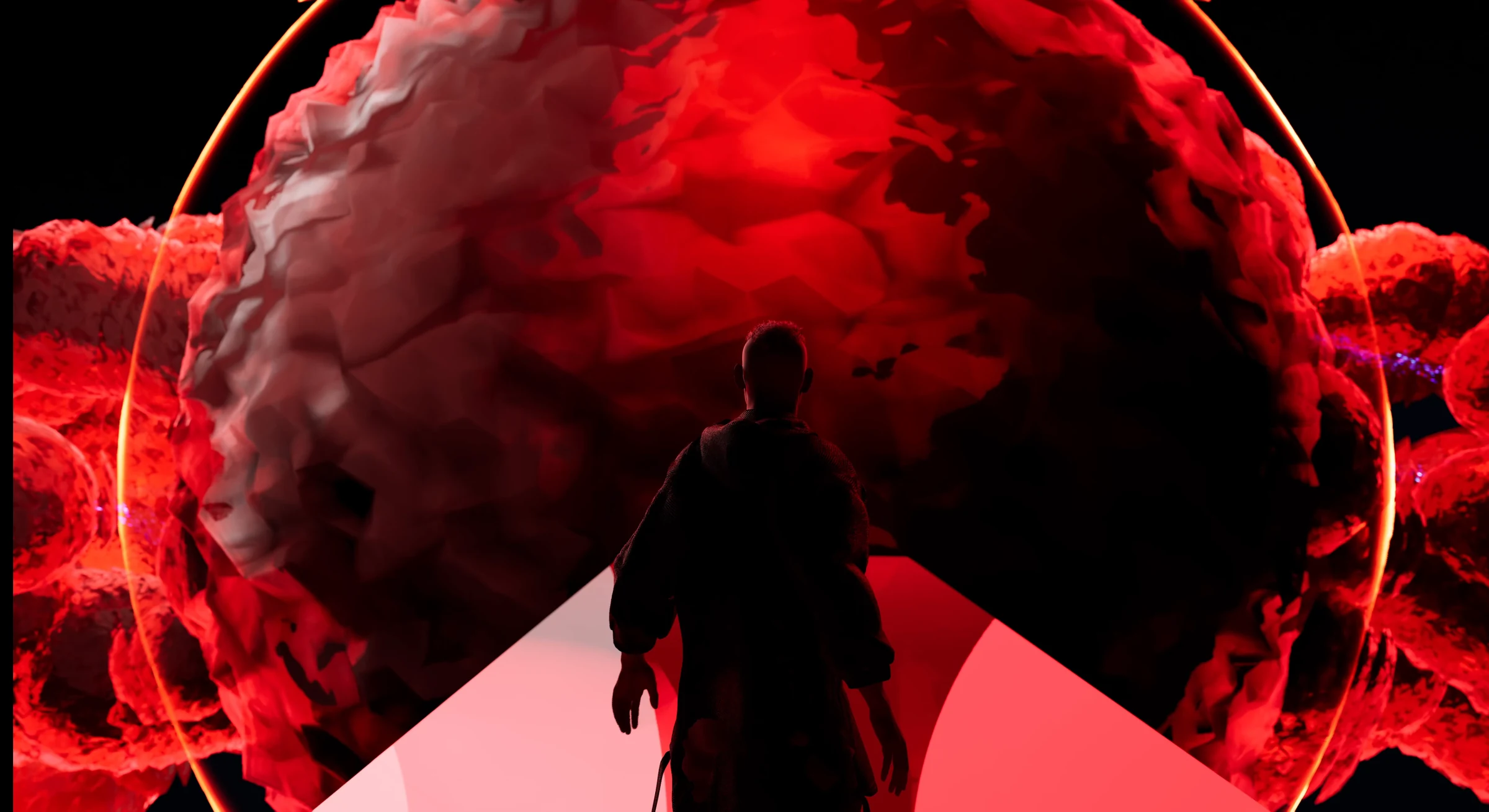 Into the red.